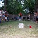 USA ID Boise 7011WestAshland 2005JUL30 Party FitzysPool 228  The final event of our Redneck Olympics was the raw egg toss : 2005, 7011 West Ashland, Americas, Boise, Date, Events, Fitzy's Pool Party, Idaho, July, Month, North America, Parties, Places, USA, Year
